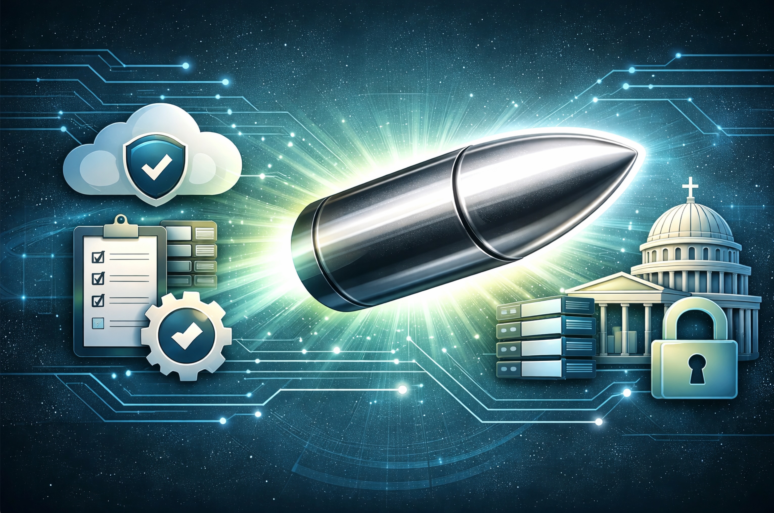 A silver bullet; Generated by AI